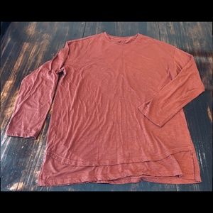 Long Sleeve Layered Slub T-Shirt - Original Use XL